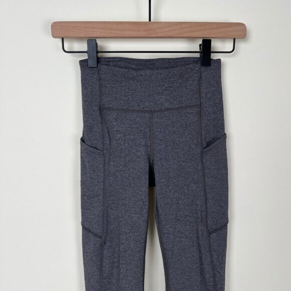 Lululemon Speed Up Tight Leggings Side Phone Pockets High Rise Waisted Tall Long - Picture 9 of 13